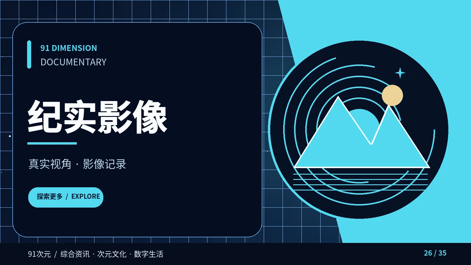 真实记录主题画面