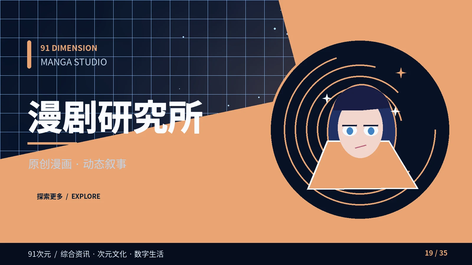 动态漫谈专题画面